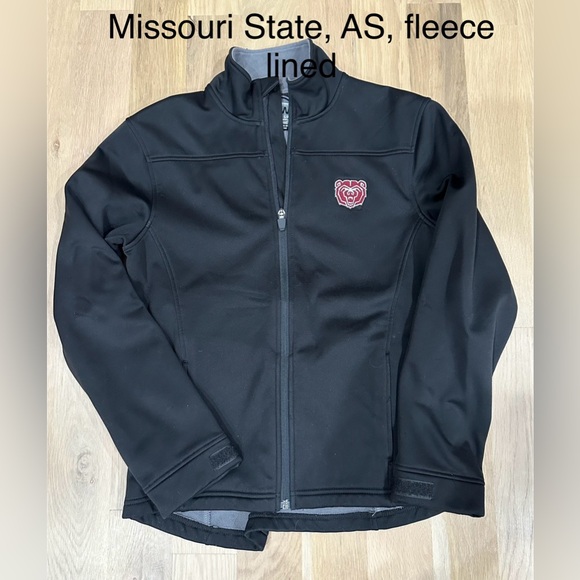 Jackets & Blazers - Missouri State Fleece Lined Black Jacket